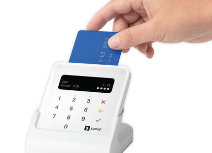 SumUp Air Card Reader Bundle with Charging Station – Contactless Payment Terminal