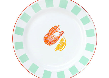 Talking Tables Handmade Enamel Plate 20cm – Reusable Shatterproof Indoor & Outdoor Plate