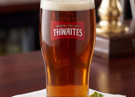 Thwaites Tulip Pint Glasses 20oz Beer Glasses Pack of 12