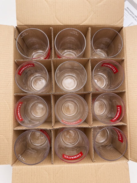 Thwaites Tulip Pint Glasses 20oz Beer Glasses Pack of 12