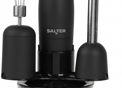 Salter Kuro 3 In 1 Hand Blender Set 350W EK2827BMBLK, Beaker not Included – Used