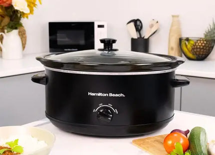 Hamilton Beach Family Favourite 6.5L Slow Cooker, HBSC070B - Black
