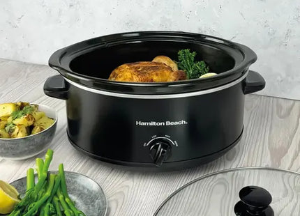 Hamilton Beach Family Favourite 6.5L Slow Cooker, HBSC070B - Black