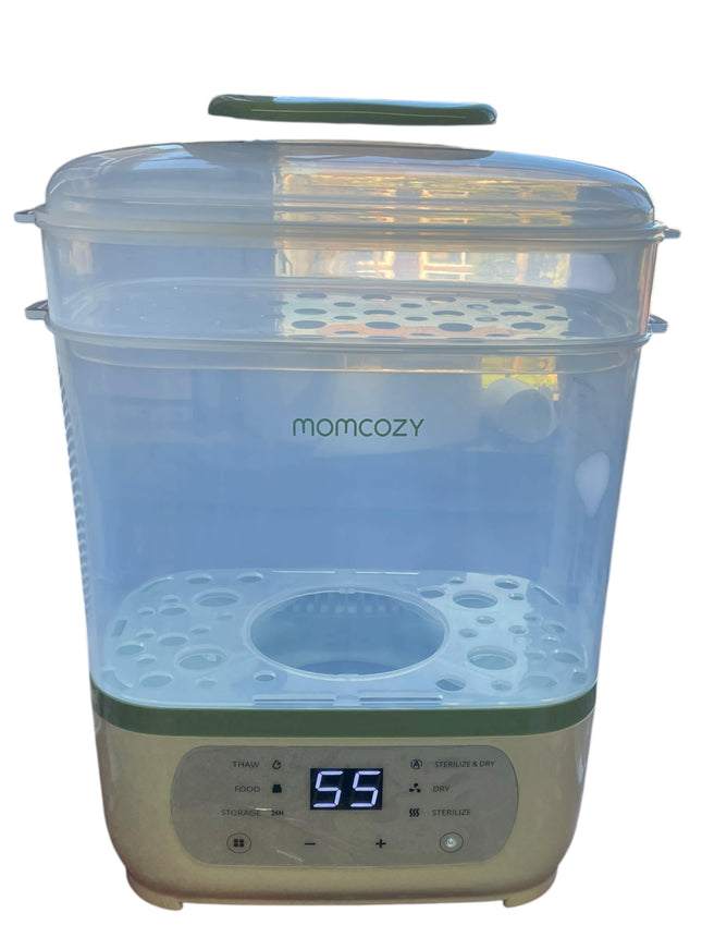 Momcozy 8-in-1 Baby Bottle Sterilizer & Dryer with 24H Storage - Used