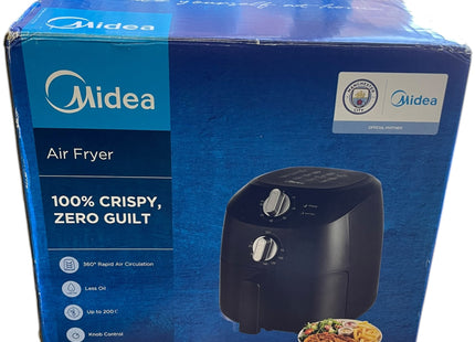 Midea Compact 2L Air Fryer – 12 Presets, Adjustable Timer - Used