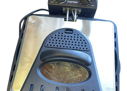 Chefman 4.3L Deep Fat Fryer 2000W – XL Stainless Steel Fryer - Used