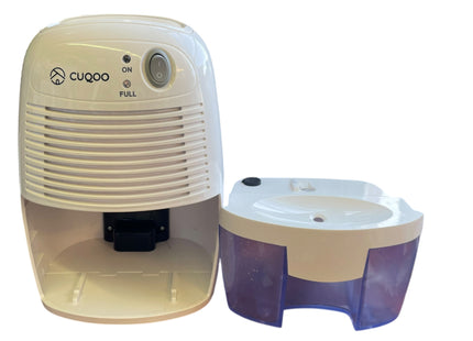 CUQOO 500ml Mini Dehumidifier – Portable Quiet Moisture Absorber - Used