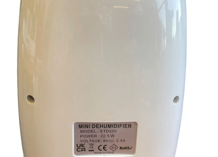 CUQOO 500ml Mini Dehumidifier – Portable Quiet Moisture Absorber - Used