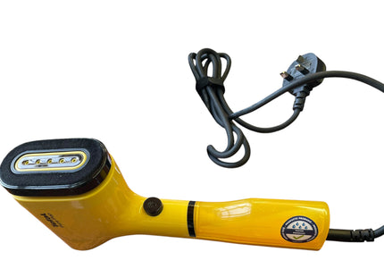 Tefal Pure Pop Handheld Clothes Steamer Yellow, Travel Garment Steamer - Used