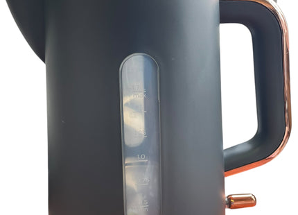 Kenwood Abbey Lux 1.7L Kettle, 3000W Dark Grey & Rose Gold - Used