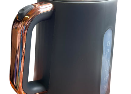 Kenwood Abbey Lux 1.7L Kettle, 3000W Dark Grey & Rose Gold - Used