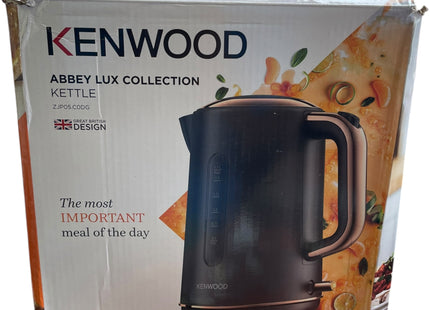 Kenwood Abbey Lux 1.7L Kettle, 3000W Dark Grey & Rose Gold - Used