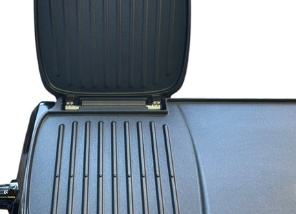 George Foreman Large Electric Grill & Griddle 23450, Non-Stick Grill, Black - Used