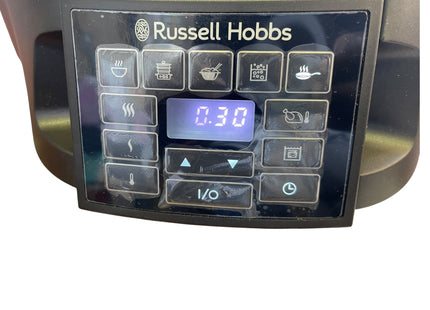 Russell Hobbs Good To Go 6.5L Multi Cooker, Digital Slow Cooker, Black - Used