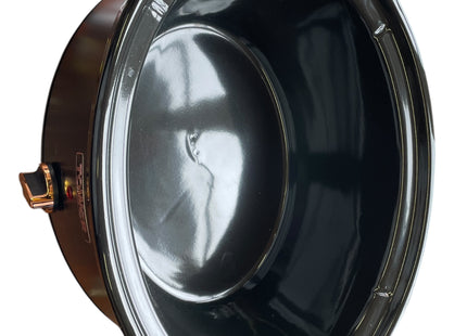 Tower Infinity Slow Cooker 6.5L, 3 Heat Settings, Black & Rose Gold - Used