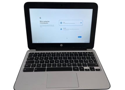 HP Chromebook 11 G4 EE 11.6" Intel Celeron N2840 4GB RAM 16GB SSD - USED