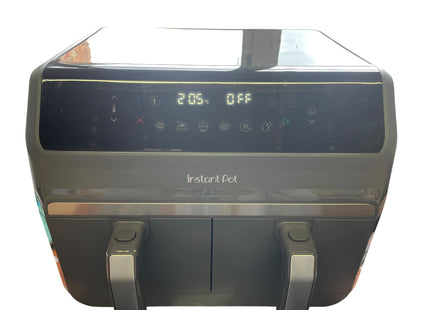 Instant Pot Vortex Dual Air Fryer 8L, Twin Basket, Truffle Grey - USED