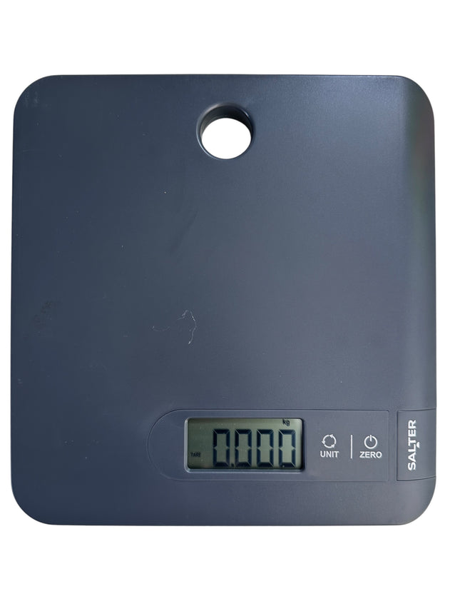 Salter Electronic Kitchen Scale 5kg Digital Food Scale, LCD Display - USED
