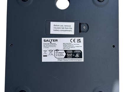 Salter Electronic Kitchen Scale 5kg Digital Food Scale, LCD Display - USED
