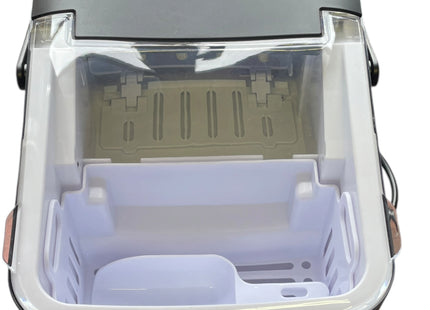 CASO IceChef Compact Ice Cube Maker, Self-Cleaning Countertop Machine - USED