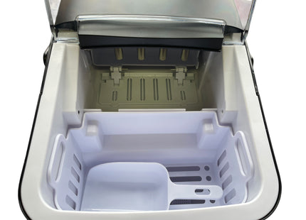 CASO IceChef Compact Ice Cube Maker, Self-Cleaning Countertop Machine - USED
