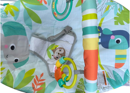 Bright Starts Baby Bouncer with Soothing Vibrations & Removable Toy Bar – USED