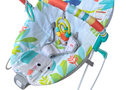 Bright Starts Baby Bouncer with Soothing Vibrations & Removable Toy Bar – USED
