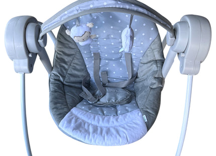 Ingenuity Comfort 2 Go Compact Portable Baby Swing – 6 Speeds, Music - USED