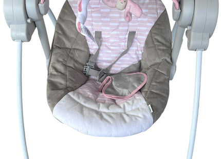 Ingenuity Comfort 2 Go Compact Portable Baby Swing – 6 Speeds, Music - USED
