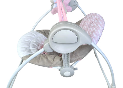 Ingenuity Comfort 2 Go Compact Portable Baby Swing – 6 Speeds, Music - USED