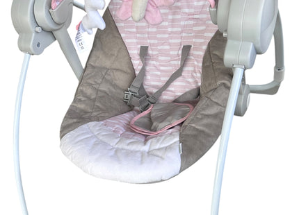 Ingenuity Comfort 2 Go Compact Portable Baby Swing – 6 Speeds, Music - USED