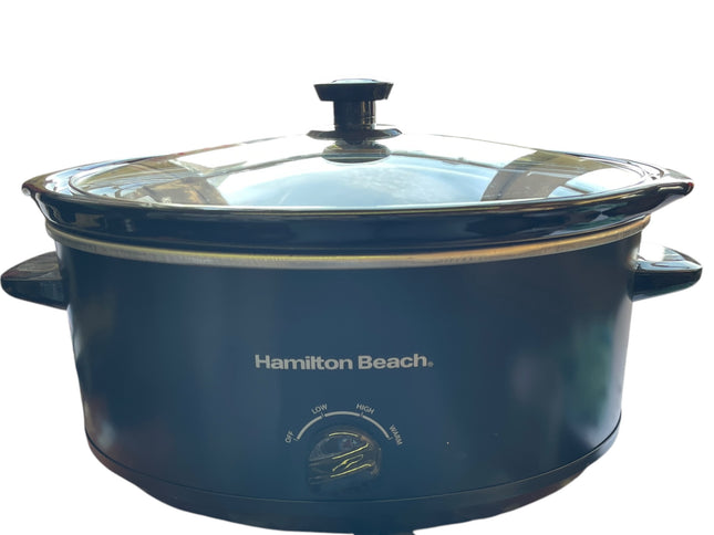 Hamilton Beach Family Favourite 6.5L Slow Cooker, HBSC070B, Black - USED