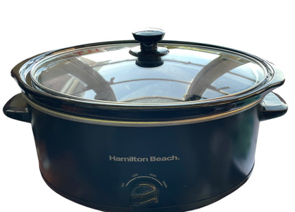 Hamilton Beach Family Favourite 6.5L Slow Cooker, HBSC070B, Black - USED