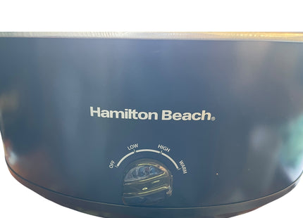 Hamilton Beach Family Favourite 6.5L Slow Cooker, HBSC070B, Black - USED