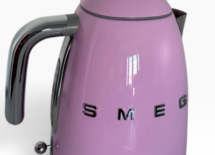 Smeg KLF03PKUK 1.7L Retro Style Electric Kettle with 360° Swivel Base, Pink - USED