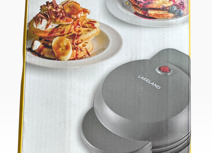 Lakeland 2-in-1 Waffle & Pancake Maker – Compact Non-Stick Detachable Plate - USED