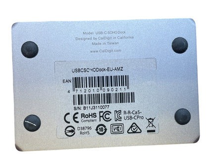 CalDigit USB-C Gen2 SOHO Dock 10Gb/s – 4K HDMI, DisplayPort - USED