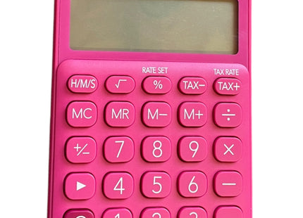 Casio SL-310UC-RD Financial Calculator – 10 Digit Solar & Battery Calculator Red - USED
