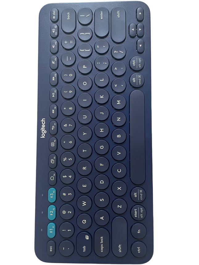 Logitech K380 Multi-Device Bluetooth Wireless Keyboard, Blue - USED