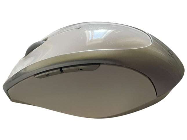 LOGIK Wireless Optical Mouse – 2.4GHz 1600 DPI Ergonomic Mouse White - USED