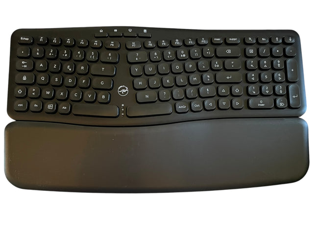Mobility Lab Wireless Ergonomic Keyboard with Wrist Rest, USB Nano Receiver - USED