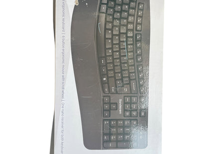 SANDSTROM Ergonomic Wireless Keyboard & Mouse Set – 2.4GHz, Optical Mouse - USED