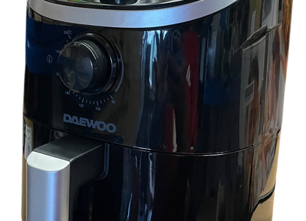 Daewoo 2L Compact Manual Air Fryer – 900W Single Drawer Healthy Cooker - USED