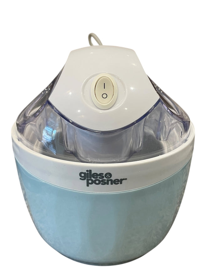 Giles & Posner Sorbet Gloss 0.5L Electric Ice Cream Maker EK5014GSBL Blue - USED