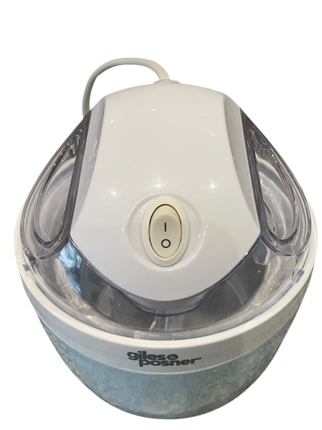 Giles & Posner Sorbet Gloss 0.5L Electric Ice Cream Maker EK5014GSBL Blue - USED