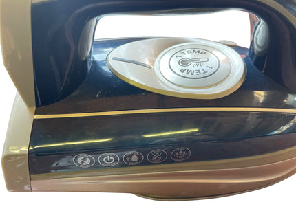 Beldray One Temp Steam Iron 3200W Ceramic Soleplate Auto Shut-Off Black - USED