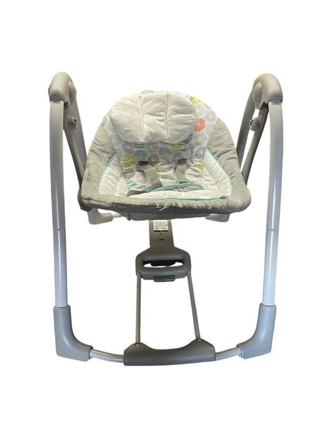Ingenuity Swing 'n Go 5-Speed Portable Baby Swing with Music & Sounds - USED