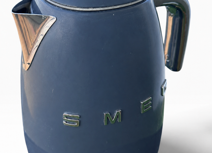 Smeg KLF03GRUK 1.7L Retro Style Electric Kettle with 360° Swivel Base, Grey - USED