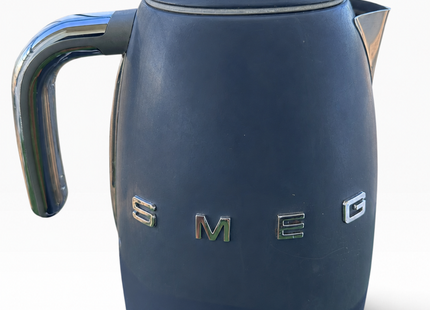 Smeg KLF03GRUK 1.7L Retro Style Electric Kettle with 360° Swivel Base, Grey - USED