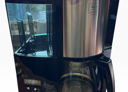 Melitta Optima Timer 1.2L Filter Coffee Machine 850W, Black - USED